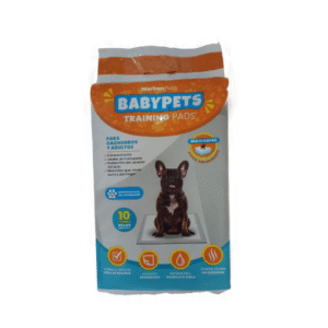 Sabanillas de entrenamiento Babypets 60x60cm 10 unidades