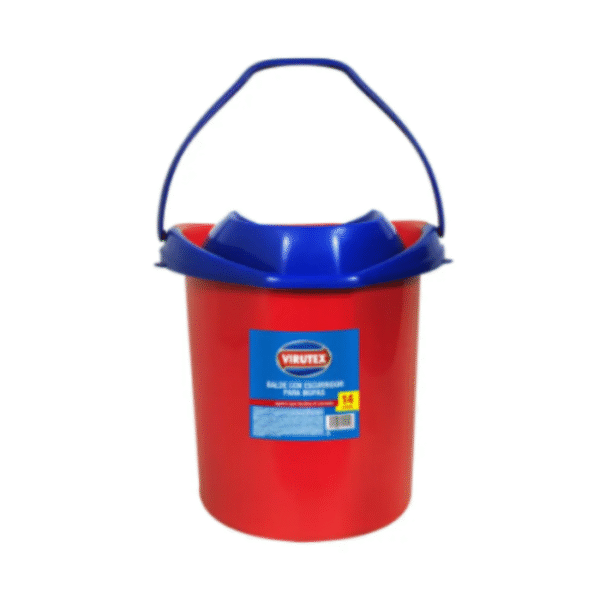 Balde escurridor para mopa Virutex 14 lts