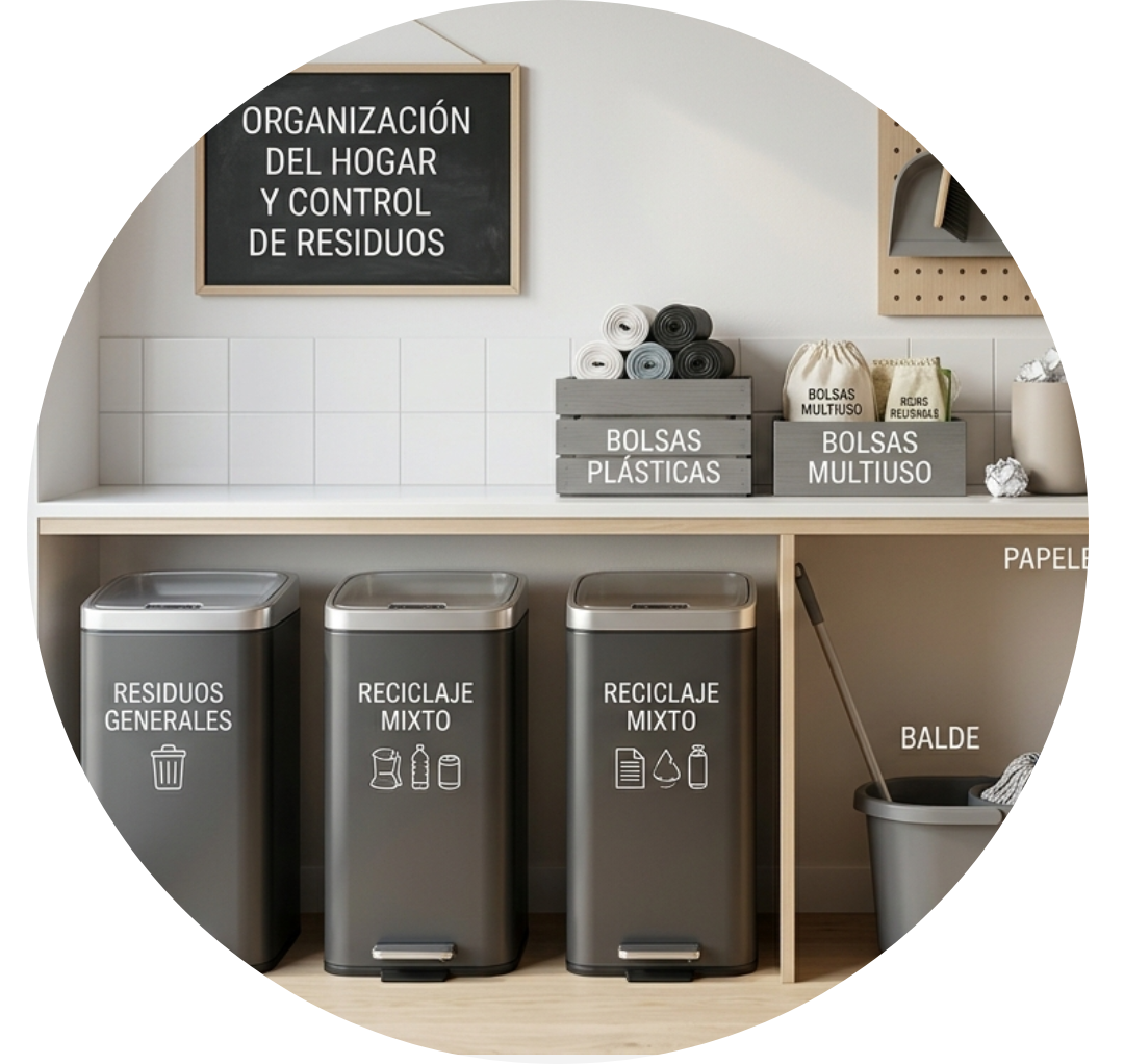 Productos para la organización del hogar y oficina
