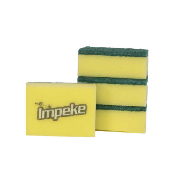 Esponja Lisa Abrasiva Impeke Multiuso 4 un