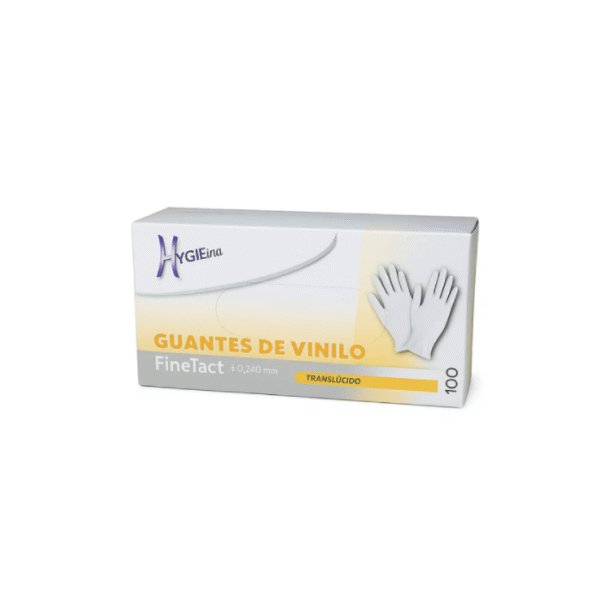 Guantes de Vinilo Caja 100 unidades