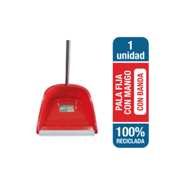 Pala Aseo Plástica Impeke C/Mango y Banda