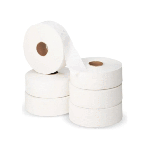 Papel Higiénico Industrial Hoja Simple 6 Rollos x 300 Mts