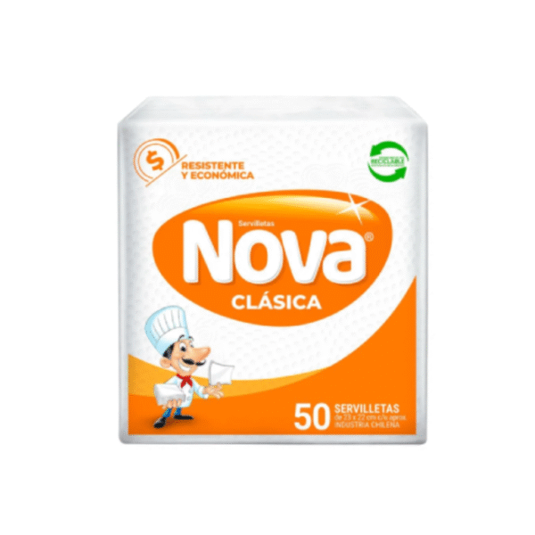 Servilletas Nova Clásica Cóctel 50 un.