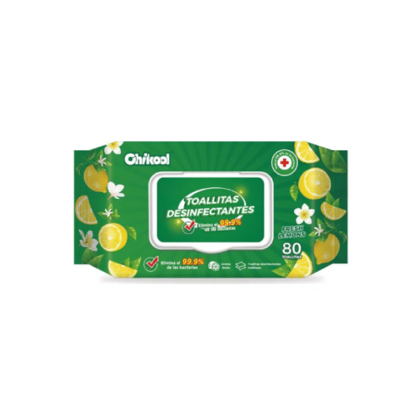 Toallitas Húmedas Desinfectantes Chikool