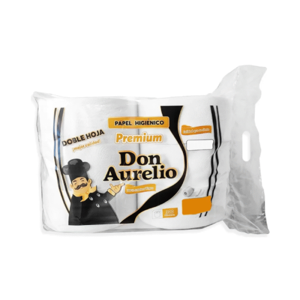 Papel Higiénico Jumbo Premium Doble Hoja 6 Rollos 300 mts
