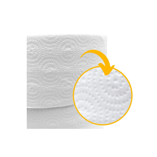 Papel Higiénico Jumbo Premium Doble Hoja 6 Rollos 300 mts
