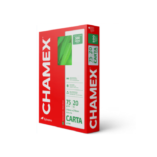 Papel Fotocopia Carta Chamex Papel Fotocopia Carta Chamex 75 g 500 Hojas